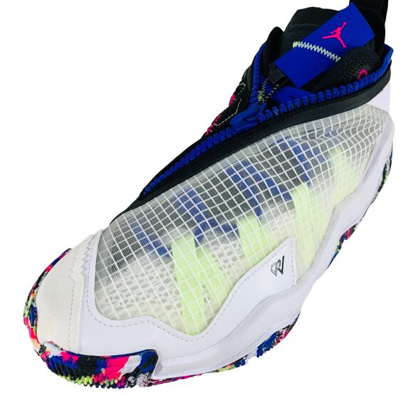 Nike Jordan Why Not Zer0.6 White Multicolor Men's Basketball Shoes DO7189-101 - Picture 10 of 15